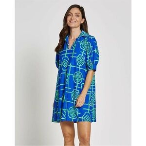Jude Connally Emerson Short Puff Sleeve Dress